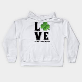 Happy St Patrick's Day Kids Hoodie